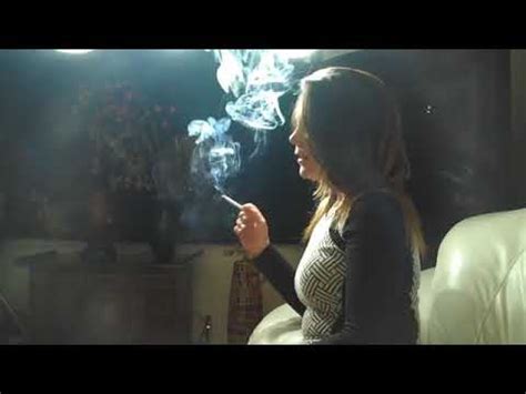 5 hours while puffing away on cigarettes. . Chain smoking woman youtube